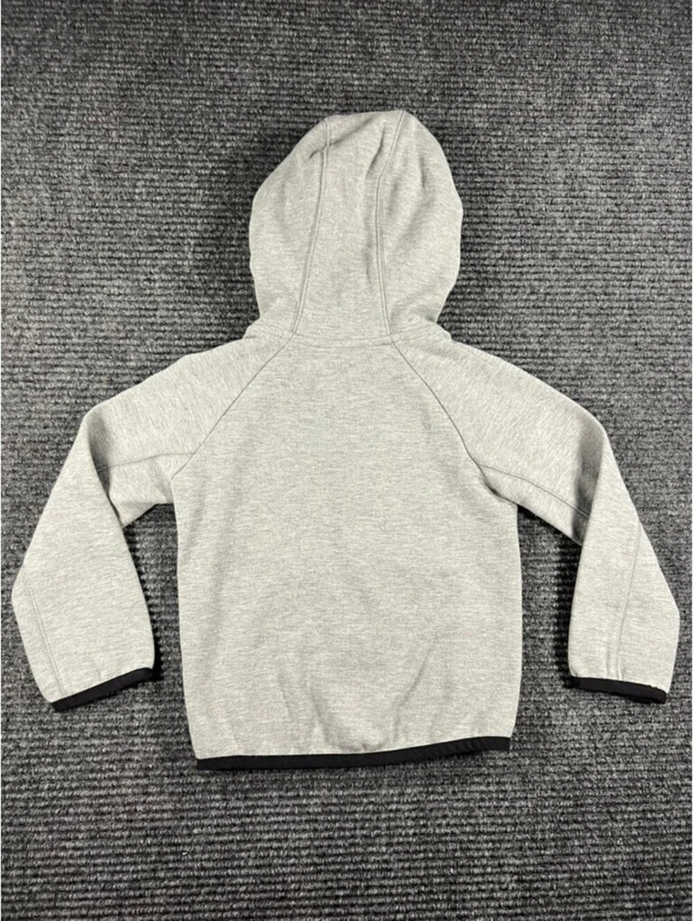 Nike Tech Toddler 2T Grey Hooded Zip-Up Jacket